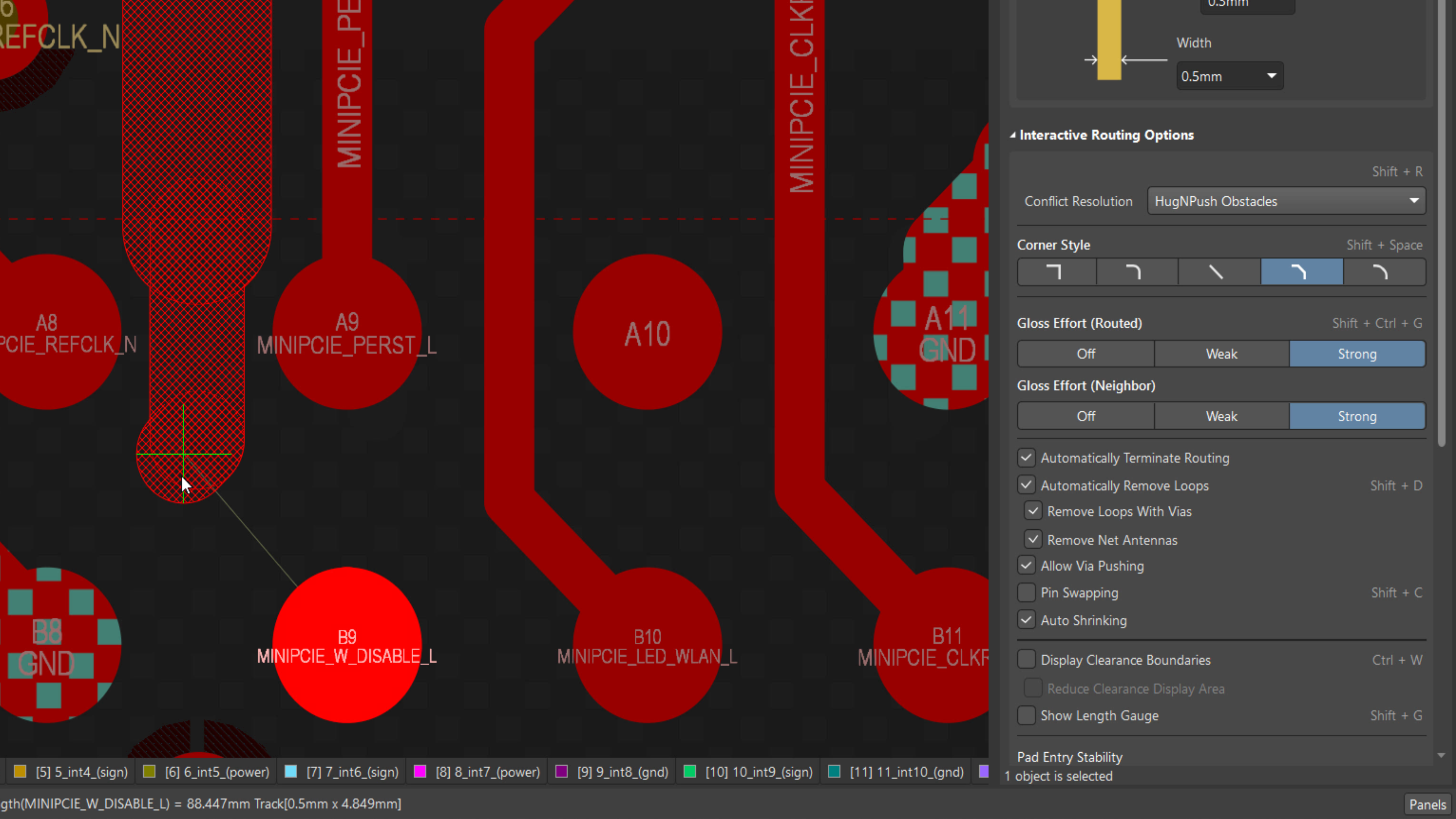 Auto-shrinking During Interactive Routing_coming_soon